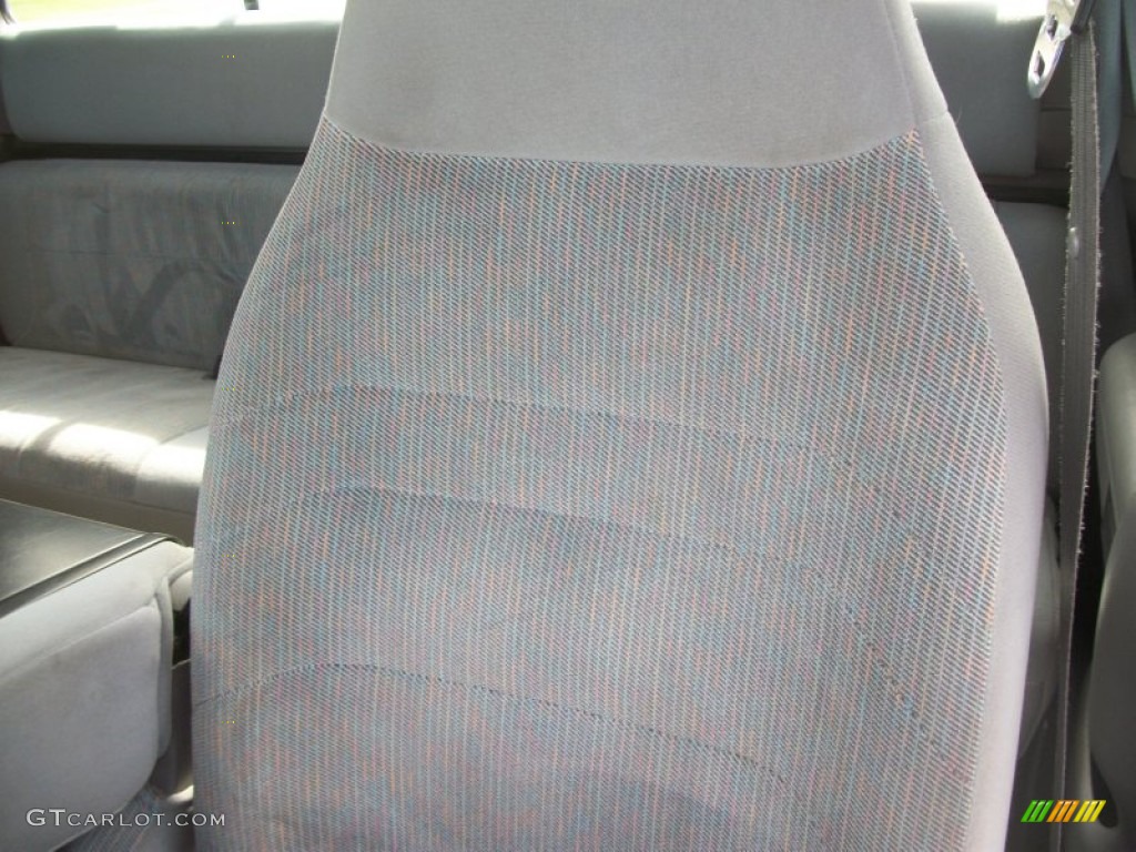 1995 F150 XLT Extended Cab 4x4 - Electric Currant Red Pearl / Gray photo #9