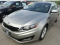 2011 Satin Metal Kia Optima EX  photo #2