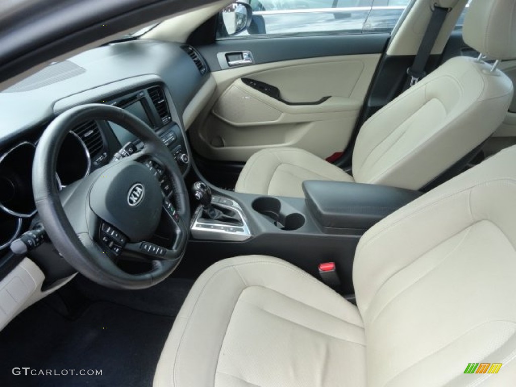 Beige Interior 2011 Kia Optima EX Photo #81031095