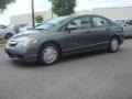 2009 Polished Metal Metallic Honda Civic Hybrid Sedan  photo #2