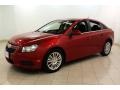 Crystal Red Metallic Tintcoat 2011 Chevrolet Cruze ECO Exterior