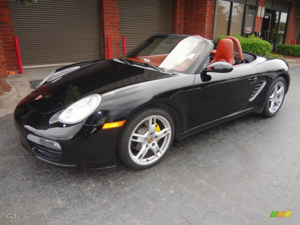 Black 2005 Porsche Boxster Standard Boxster Model Exterior Photo #81032608