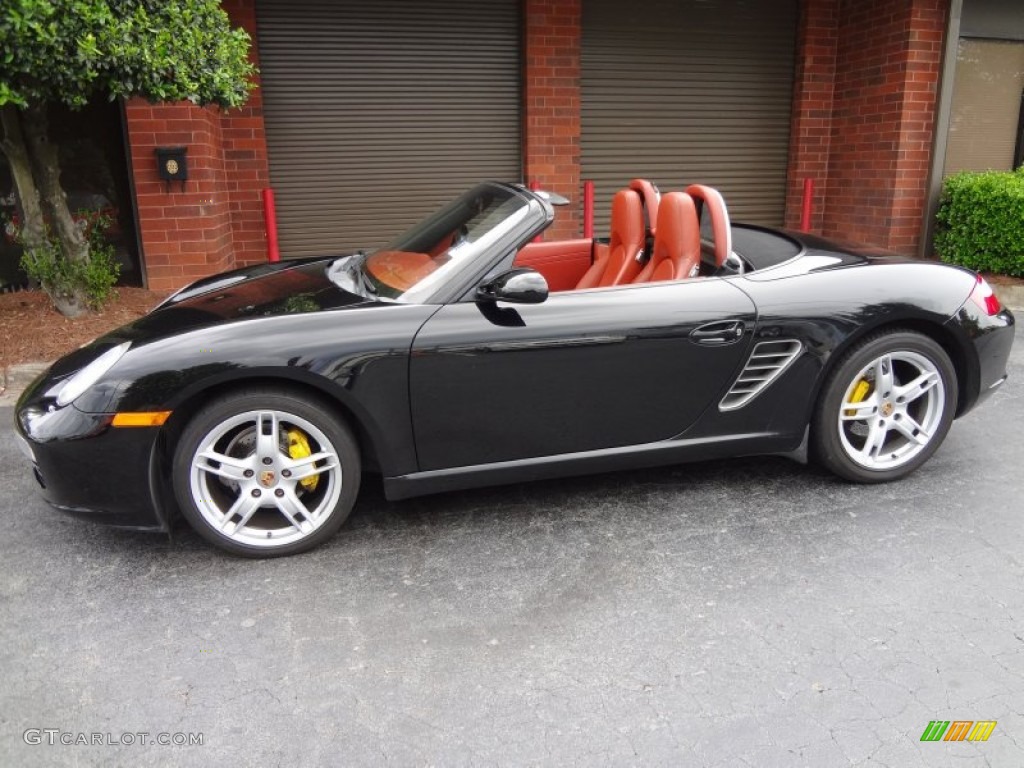 Black 2005 Porsche Boxster Standard Boxster Model Exterior Photo #81032637