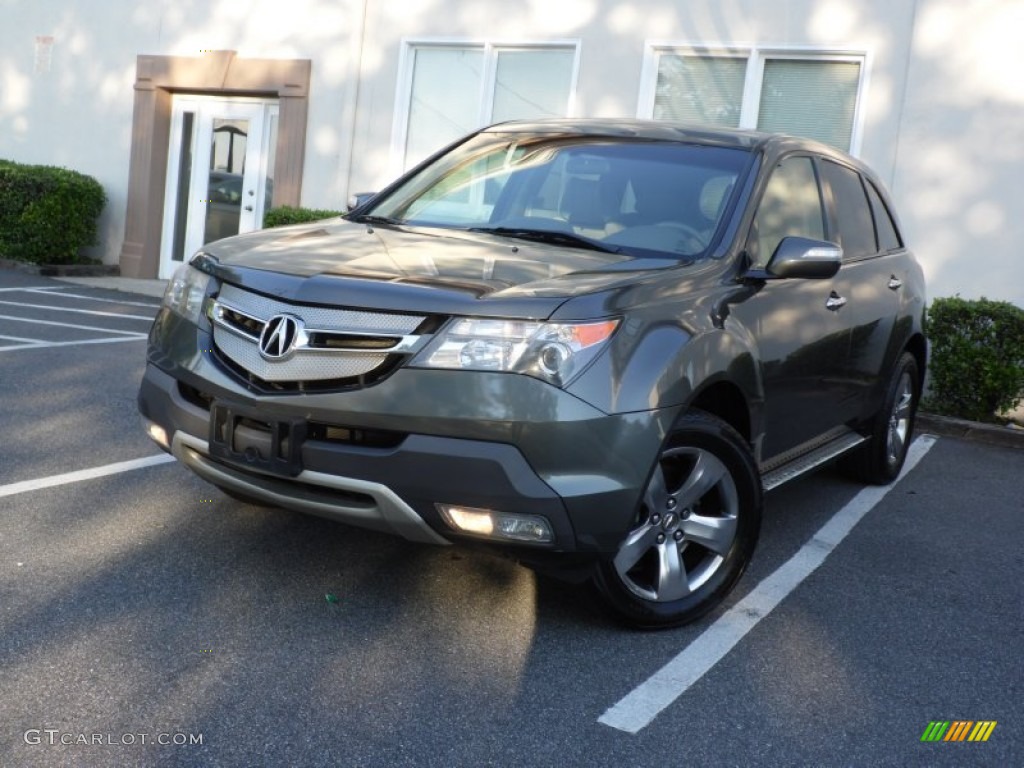 2007 MDX Sport - Nimbus Gray Metallic / Taupe photo #2
