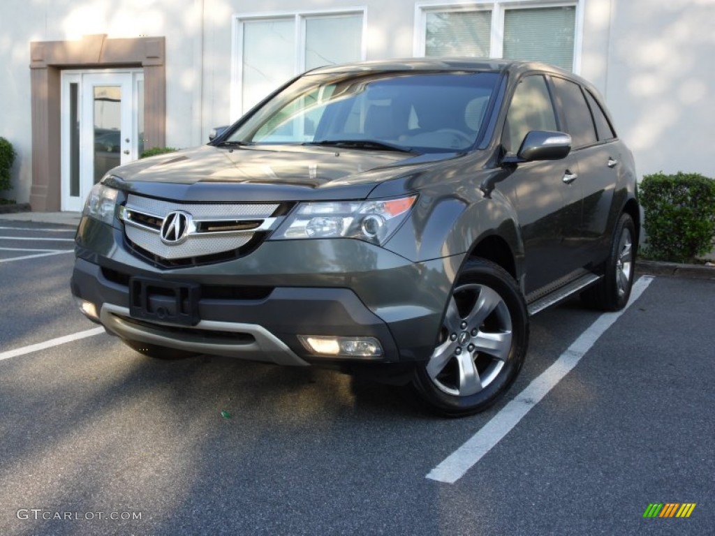 2007 MDX Sport - Nimbus Gray Metallic / Taupe photo #3