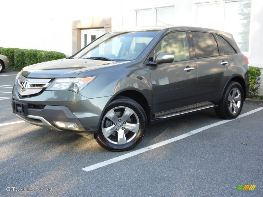 2007 MDX Sport - Nimbus Gray Metallic / Taupe photo #4