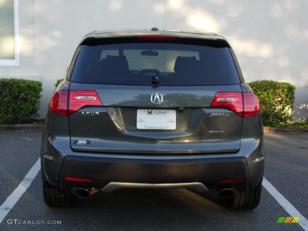 2007 MDX Sport - Nimbus Gray Metallic / Taupe photo #13