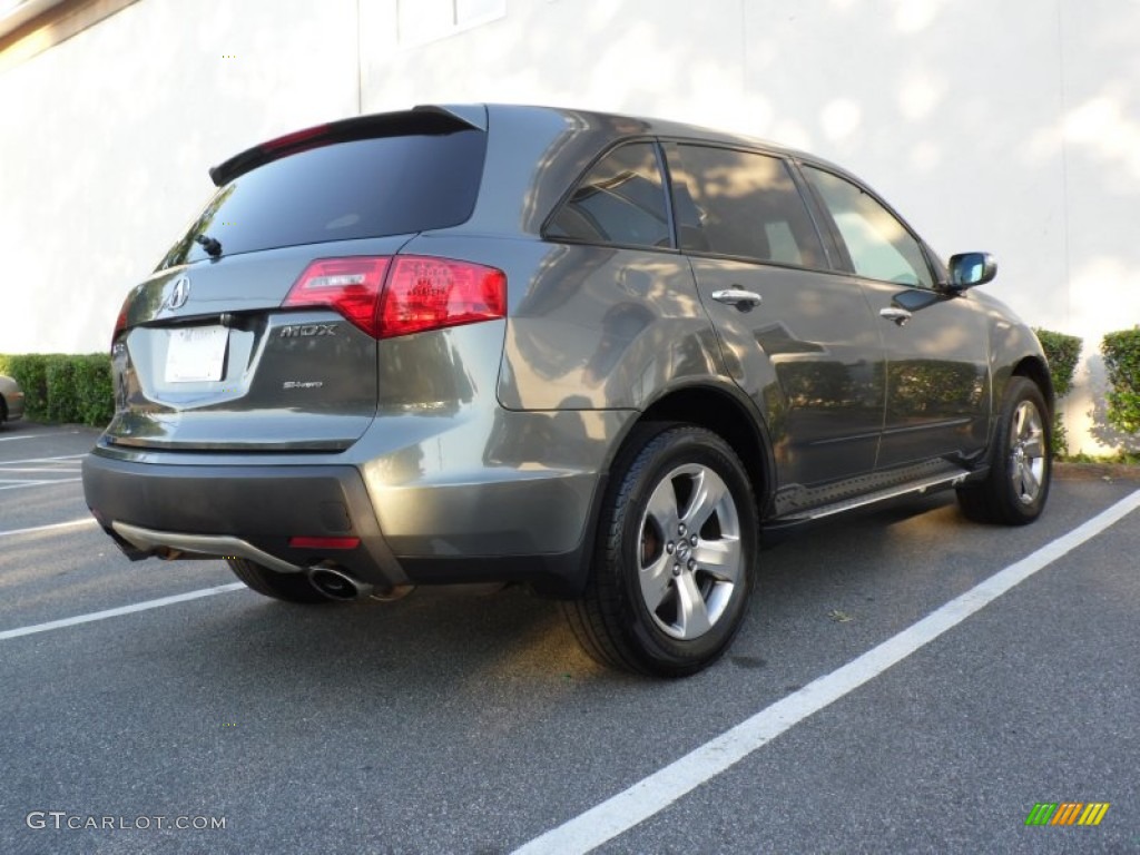 2007 MDX Sport - Nimbus Gray Metallic / Taupe photo #17