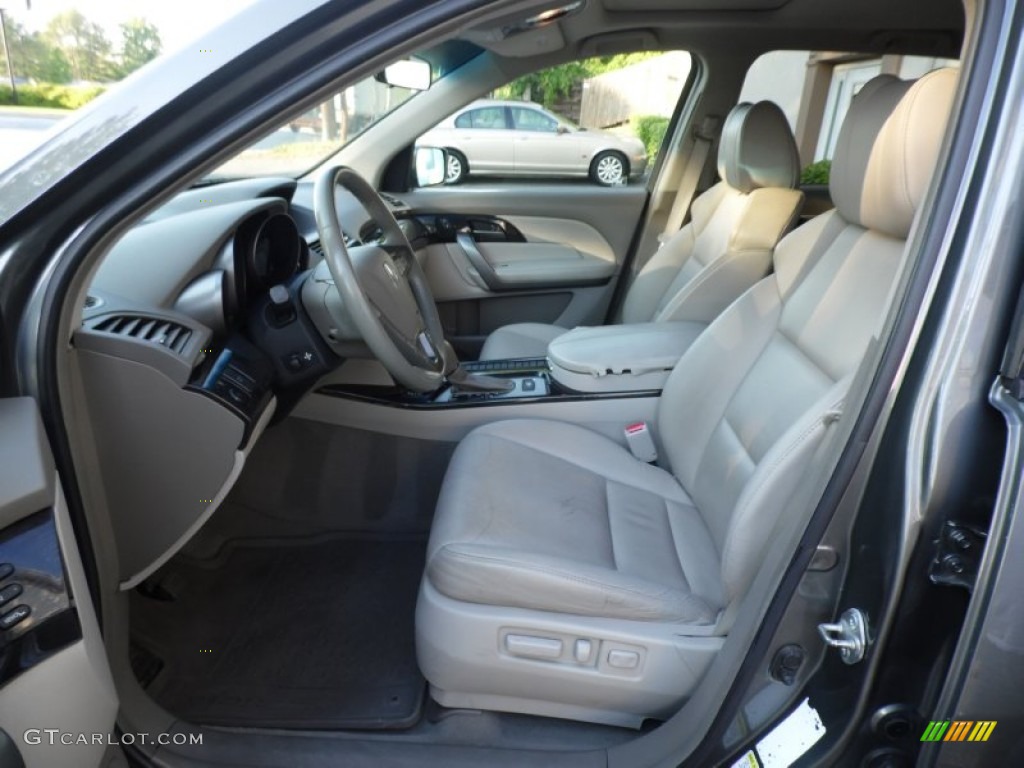 2007 MDX Sport - Nimbus Gray Metallic / Taupe photo #33