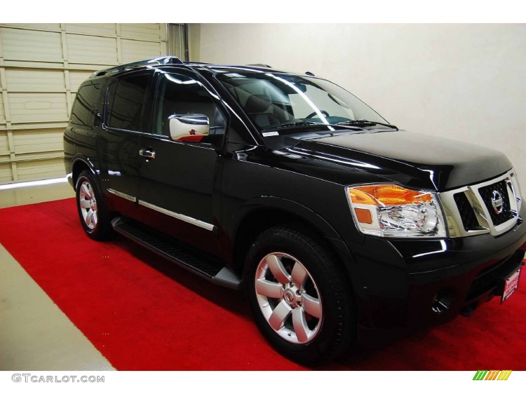 Galaxy Black Nissan Armada