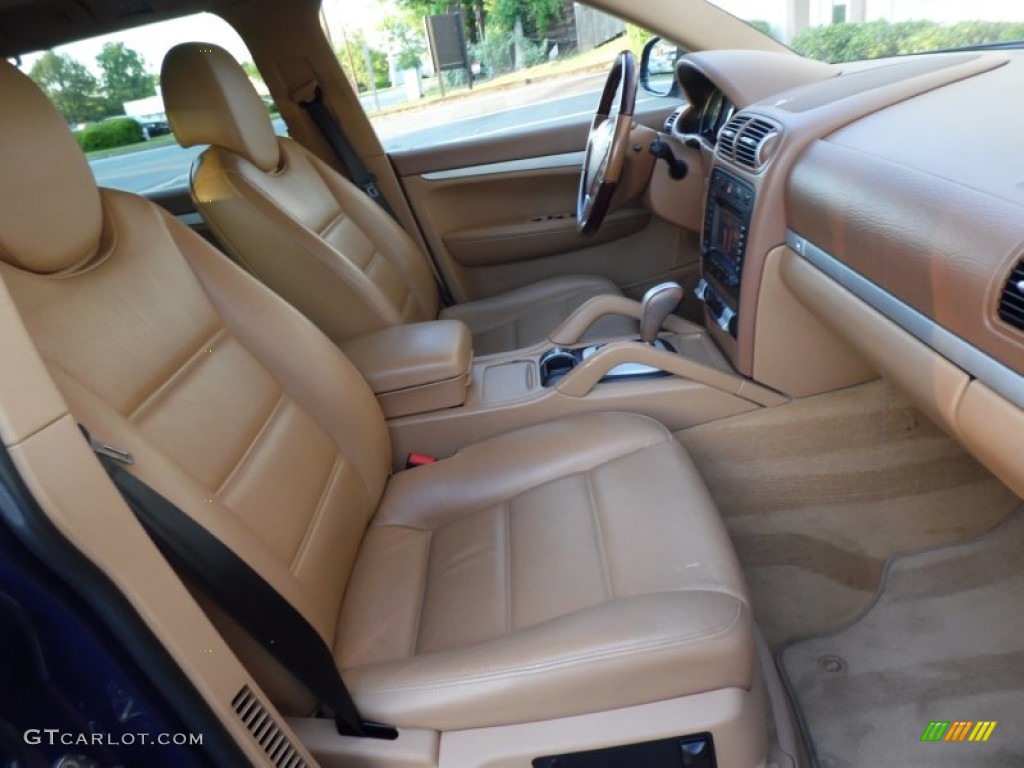 Havanna/Sand Beige Interior 2005 Porsche Cayenne Standard Cayenne Model Photo #81034957