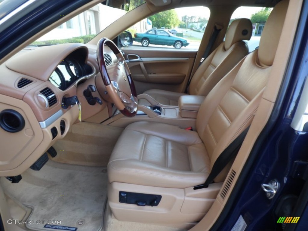 Havanna/Sand Beige Interior 2005 Porsche Cayenne Standard Cayenne Model Photo #81034989