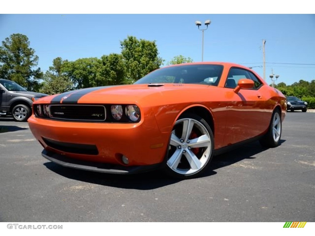 HEMI Orange 2008 Dodge Challenger SRT8 Exterior Photo #81035259