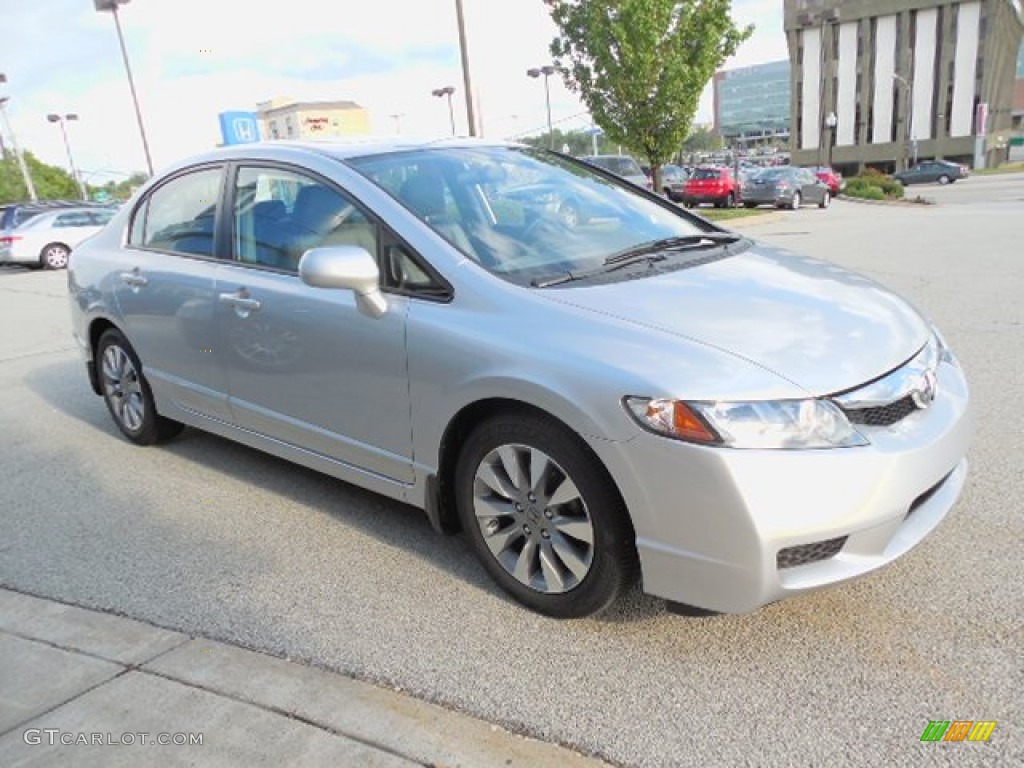 Alabaster Silver Metallic 2010 Honda Civic EX-L Sedan Exterior Photo #81035841