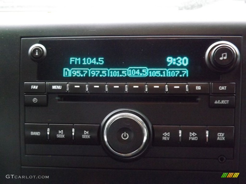 2010 GMC Sierra 1500 SLE Crew Cab 4x4 Audio System Photo #81036125