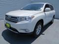 2013 Blizzard White Pearl Toyota Highlander V6  photo #7