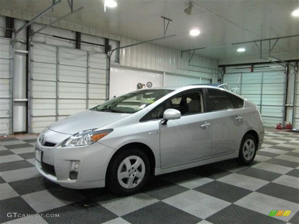 2010 Prius Hybrid III - Winter Gray Metallic / Misty Gray photo #4