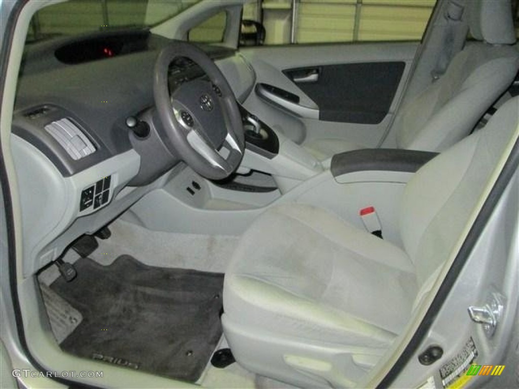 2010 Prius Hybrid III - Winter Gray Metallic / Misty Gray photo #10