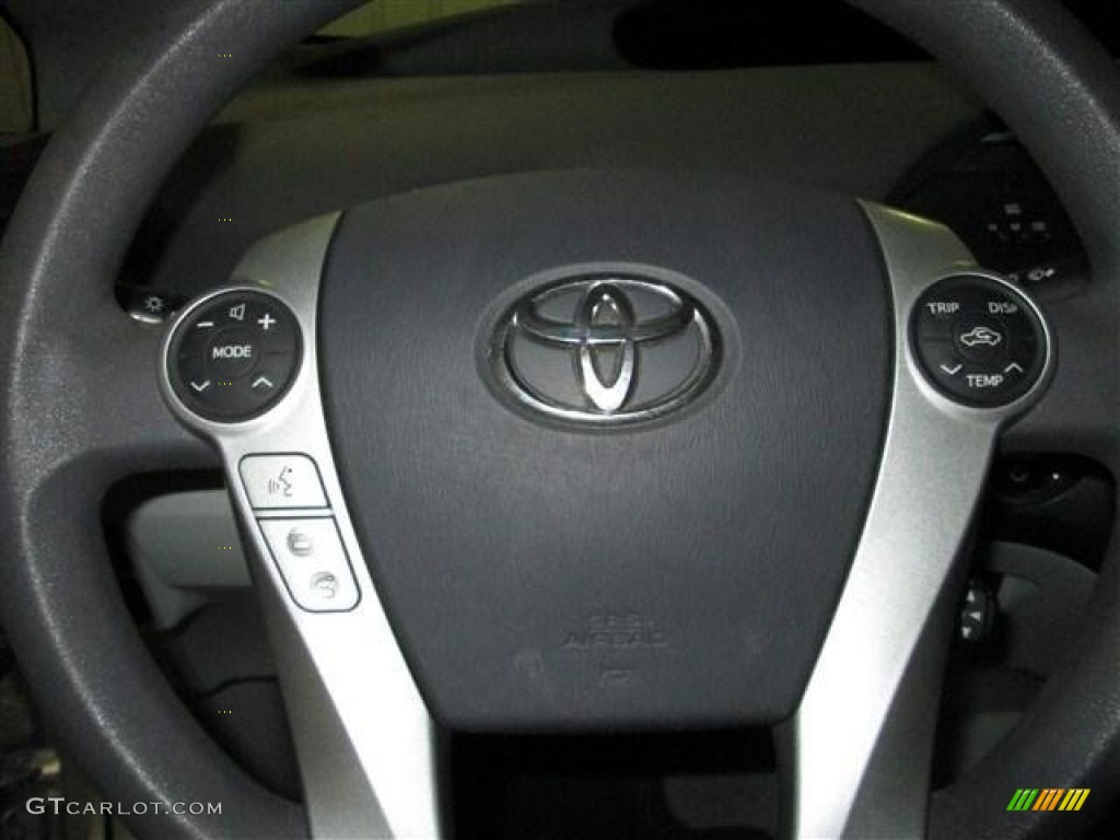 2010 Prius Hybrid III - Winter Gray Metallic / Misty Gray photo #15