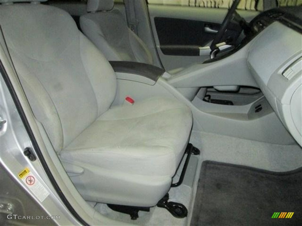 2010 Prius Hybrid III - Winter Gray Metallic / Misty Gray photo #18