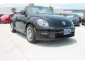 2013 Black Volkswagen Beetle 2.5L Convertible  photo #1