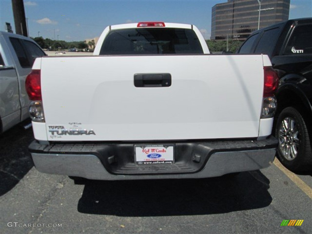 2008 Tundra Double Cab - Super White / Graphite Gray photo #6