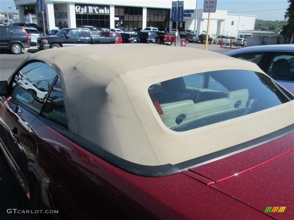 2005 Mustang GT Premium Convertible - Redfire Metallic / Medium Parchment photo #8