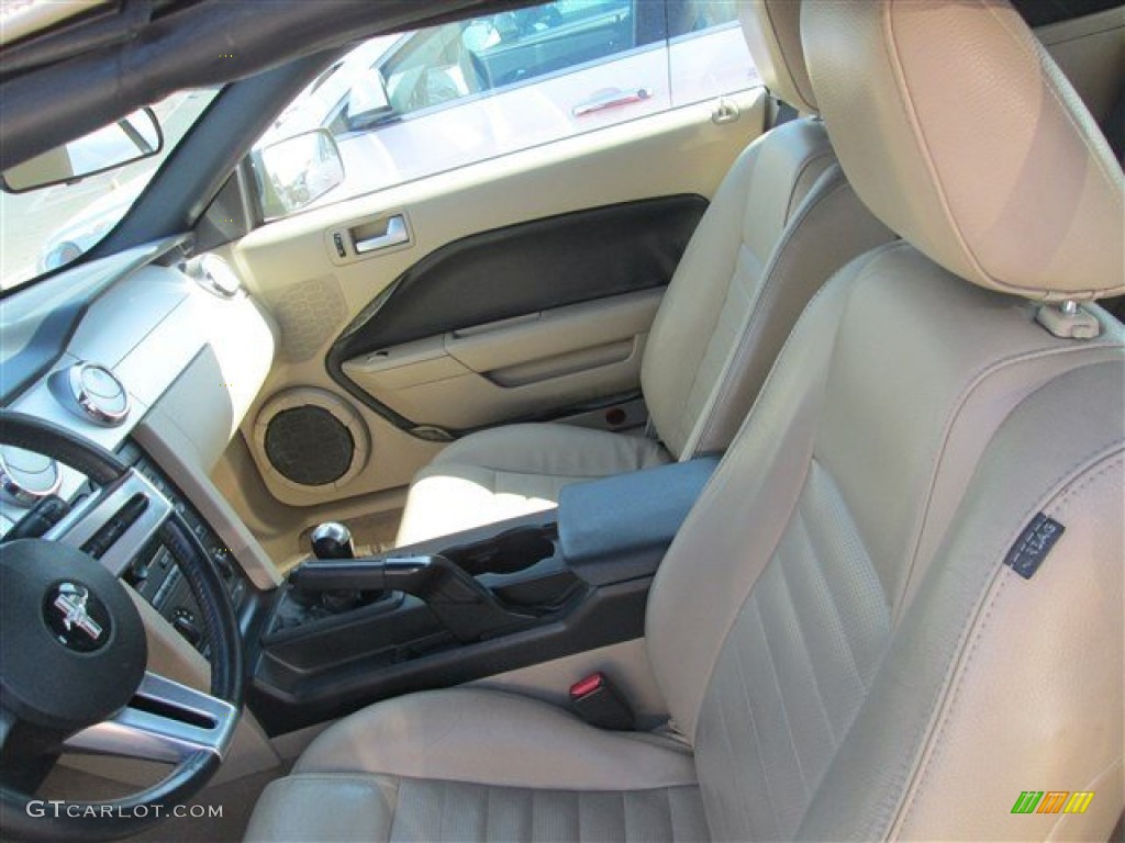 2005 Mustang GT Premium Convertible - Redfire Metallic / Medium Parchment photo #10