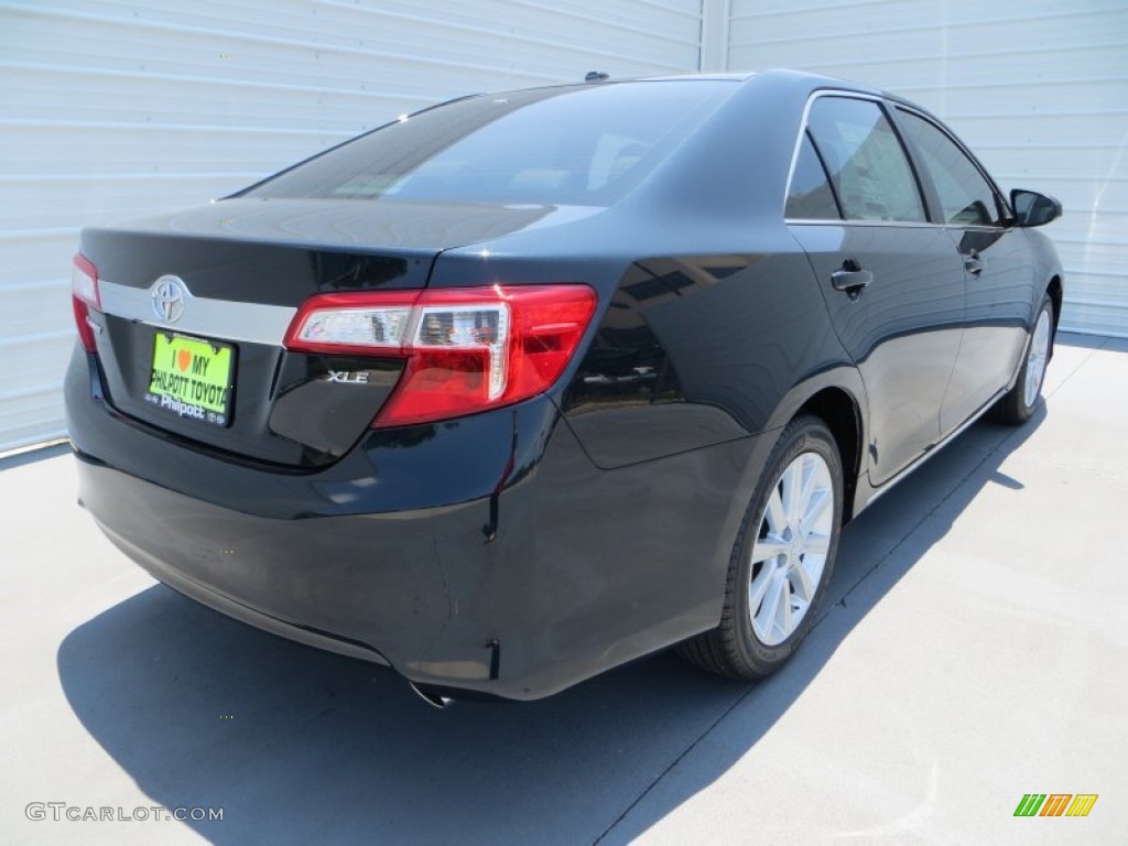 2013 Camry XLE - Cosmic Gray Metallic / Ash photo #4