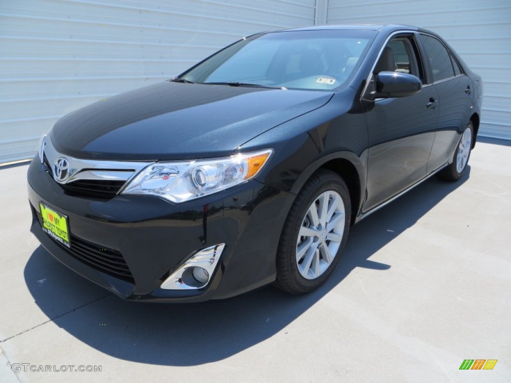 2013 Camry XLE - Cosmic Gray Metallic / Ash photo #7