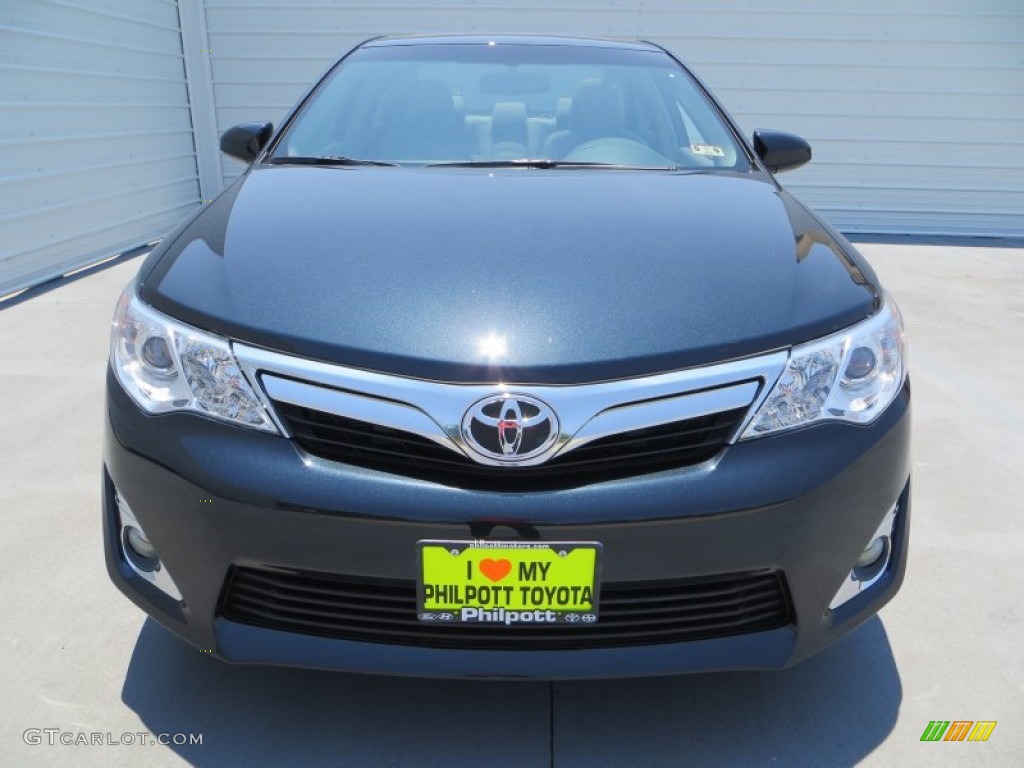 2013 Camry XLE - Cosmic Gray Metallic / Ash photo #8