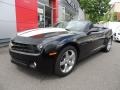 2012 Black Chevrolet Camaro LT Convertible  photo #1