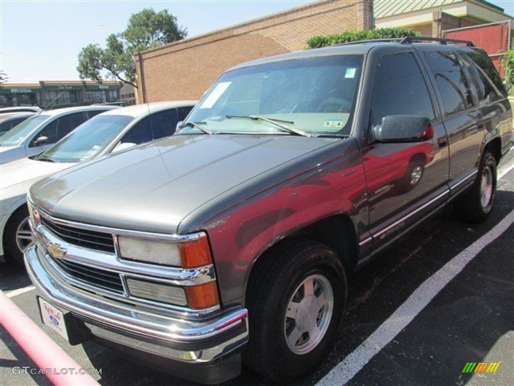 1999 Tahoe  - Medium Charcoal Gray Metallic / Gray photo #3