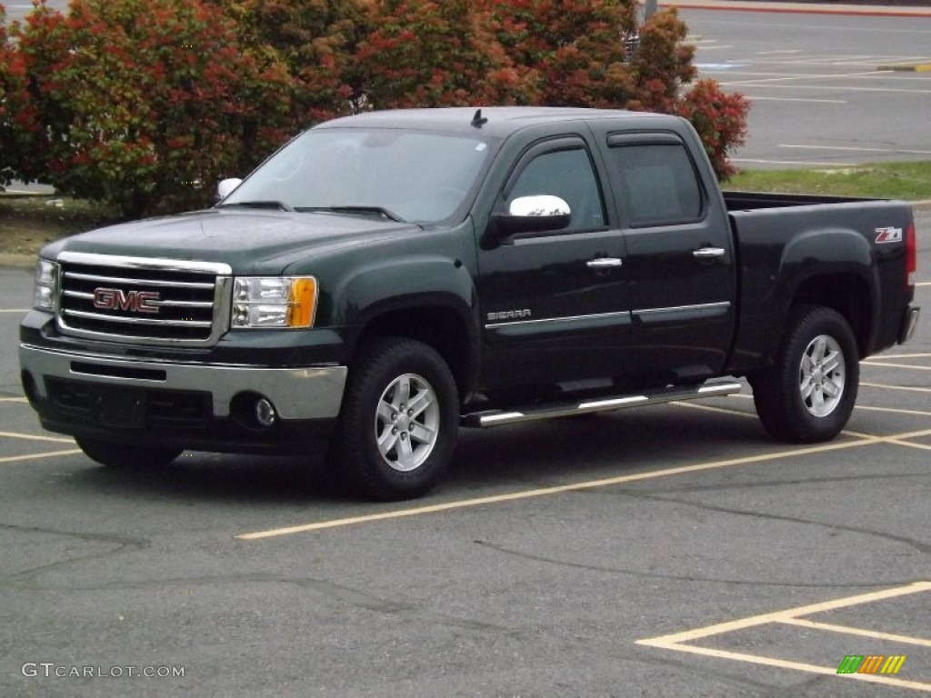 Mineral Green Metallic GMC Sierra 1500