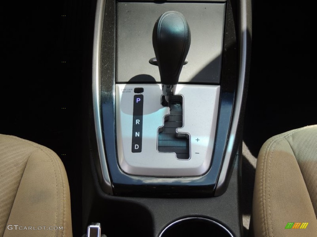 2011 Elantra GLS - Pearl White / Beige photo #9