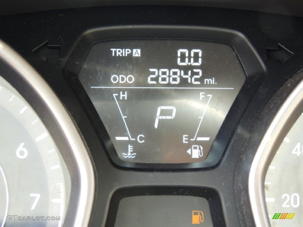 2011 Elantra GLS - Pearl White / Beige photo #10