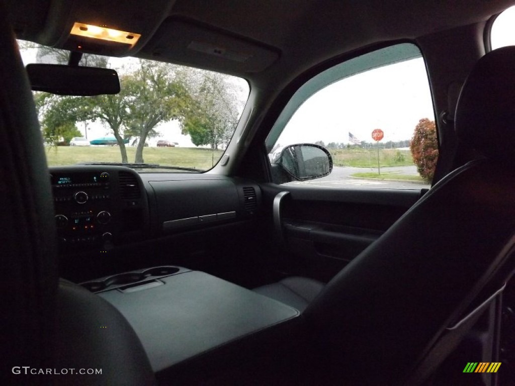 2013 Sierra 1500 SLE Crew Cab 4x4 - Mineral Green Metallic / Ebony photo #12