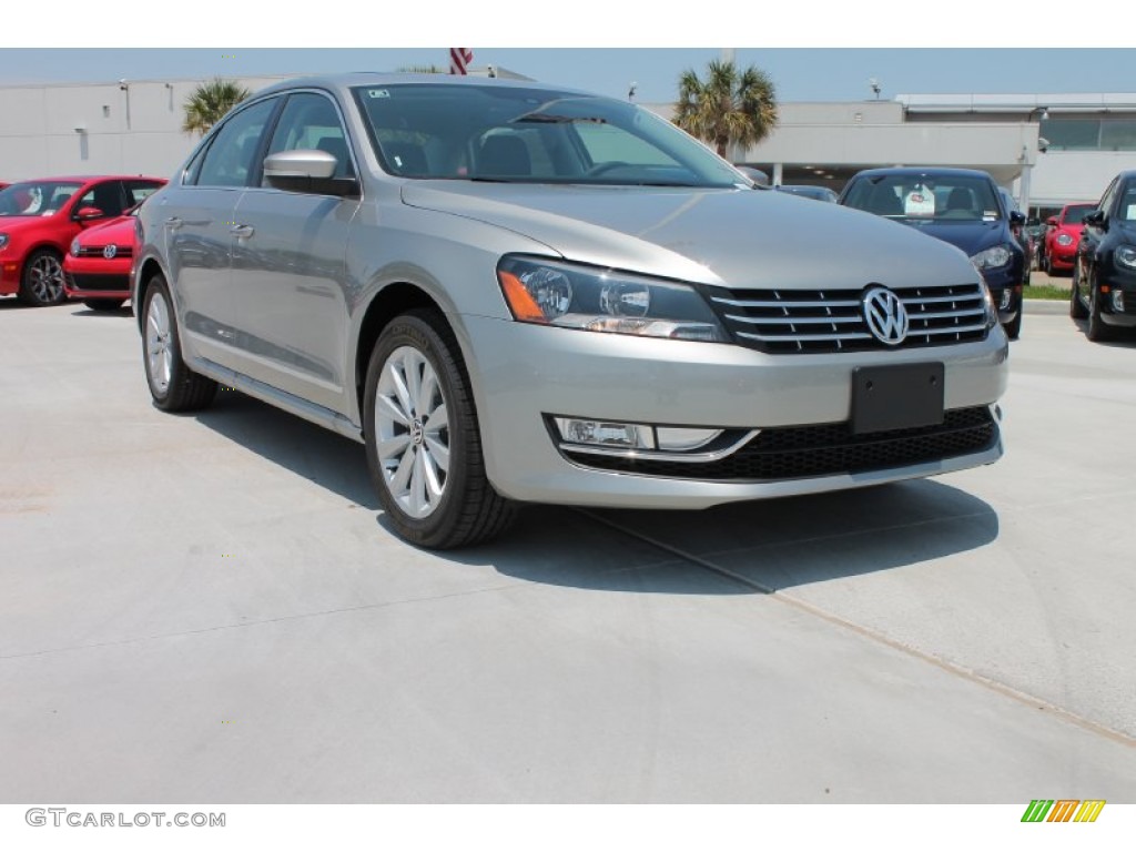 2013 Passat 2.5L SEL - Tungsten Silver Metallic / Titan Black photo #1