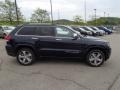 2014 True Blue Pearl Jeep Grand Cherokee Overland 4x4  photo #5