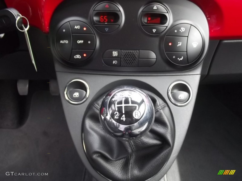 2012 Fiat 500 Sport 5 Speed Manual Transmission Photo #81042835