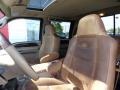 Castano Brown Leather 2006 Ford F350 Super Duty King Ranch Crew Cab 4x4 Dually Interior Color