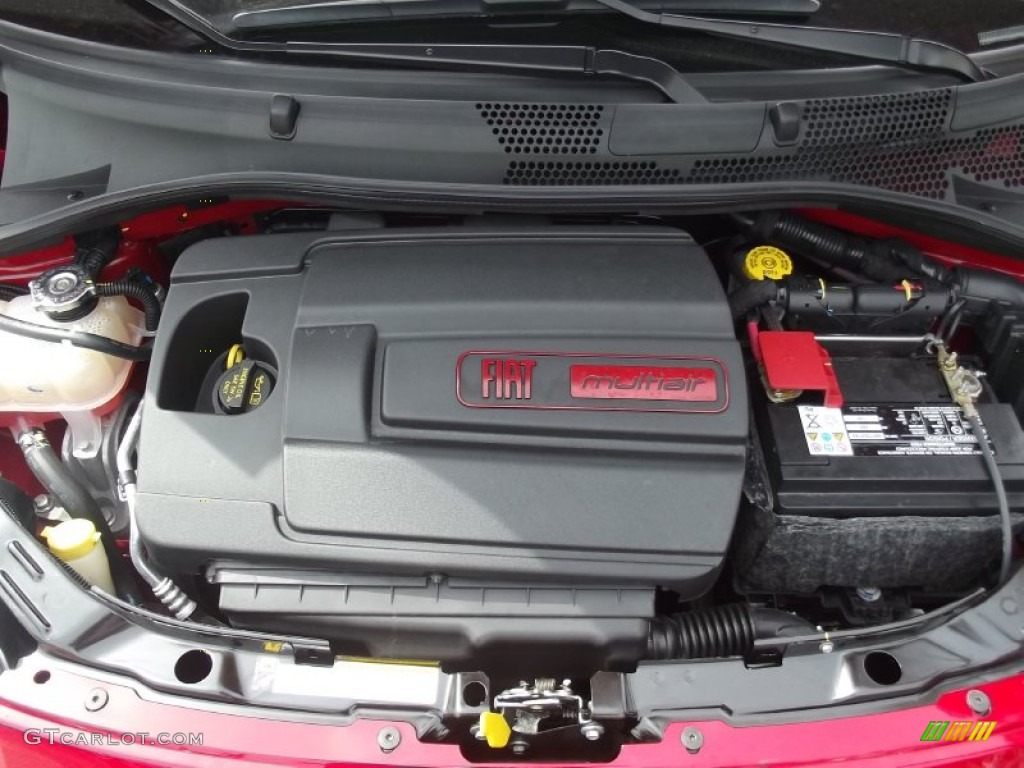 2012 Fiat 500 Sport 1.4 Liter SOHC 16-Valve MultiAir 4 Cylinder Engine Photo #81043148