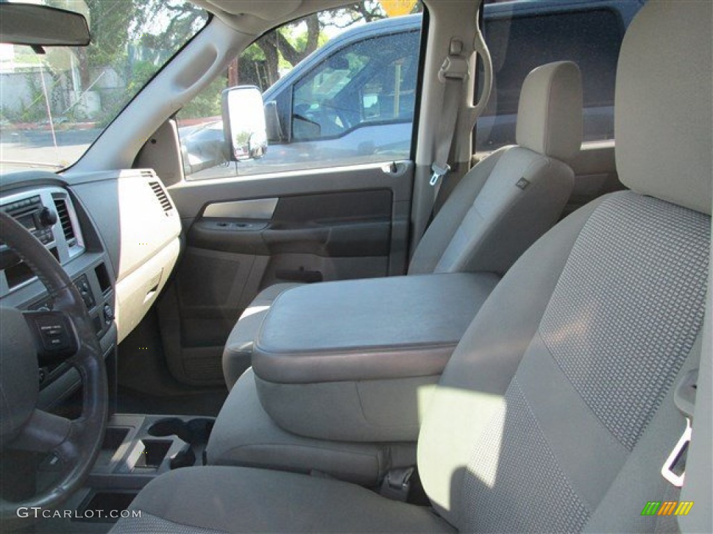 2007 Ram 2500 SLT Mega Cab - Brilliant Black / Medium Slate Gray photo #9