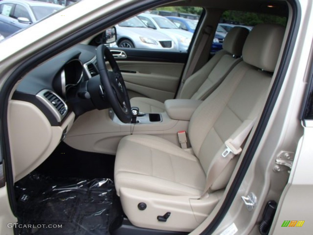 2014 Grand Cherokee Laredo 4x4 - Cashmere Pearl / New Zealand Black/Light Frost photo #11