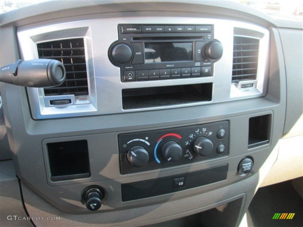 2007 Ram 2500 SLT Mega Cab - Brilliant Black / Medium Slate Gray photo #15