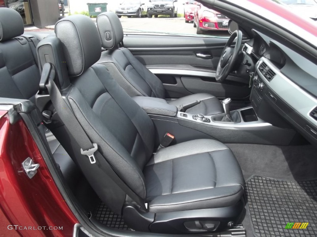 2011 3 Series 335i Convertible - Vermillion Red Metallic / Black photo #20