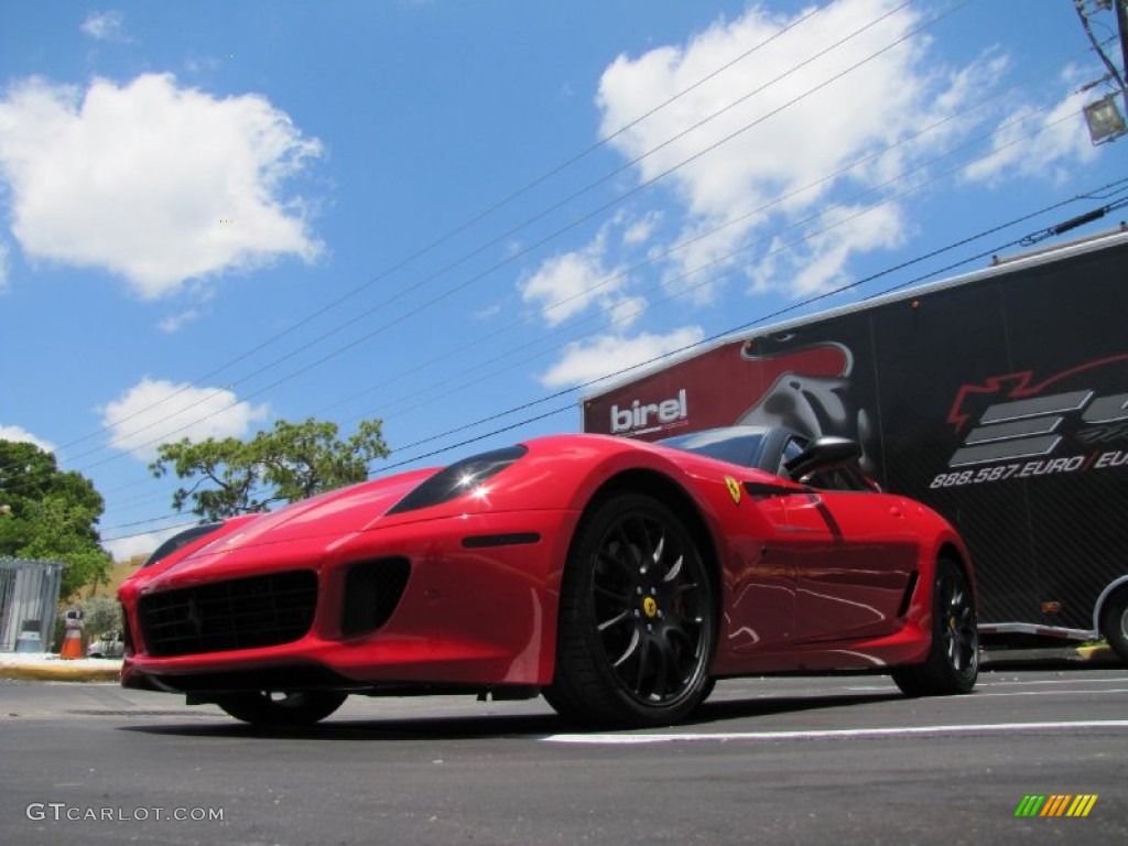 2008 599 GTB Fiorano F1 - Rosso Corsa (Red) / Beige photo #3