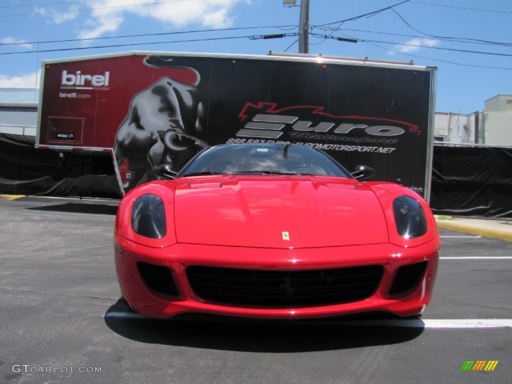 2008 599 GTB Fiorano F1 - Rosso Corsa (Red) / Beige photo #6