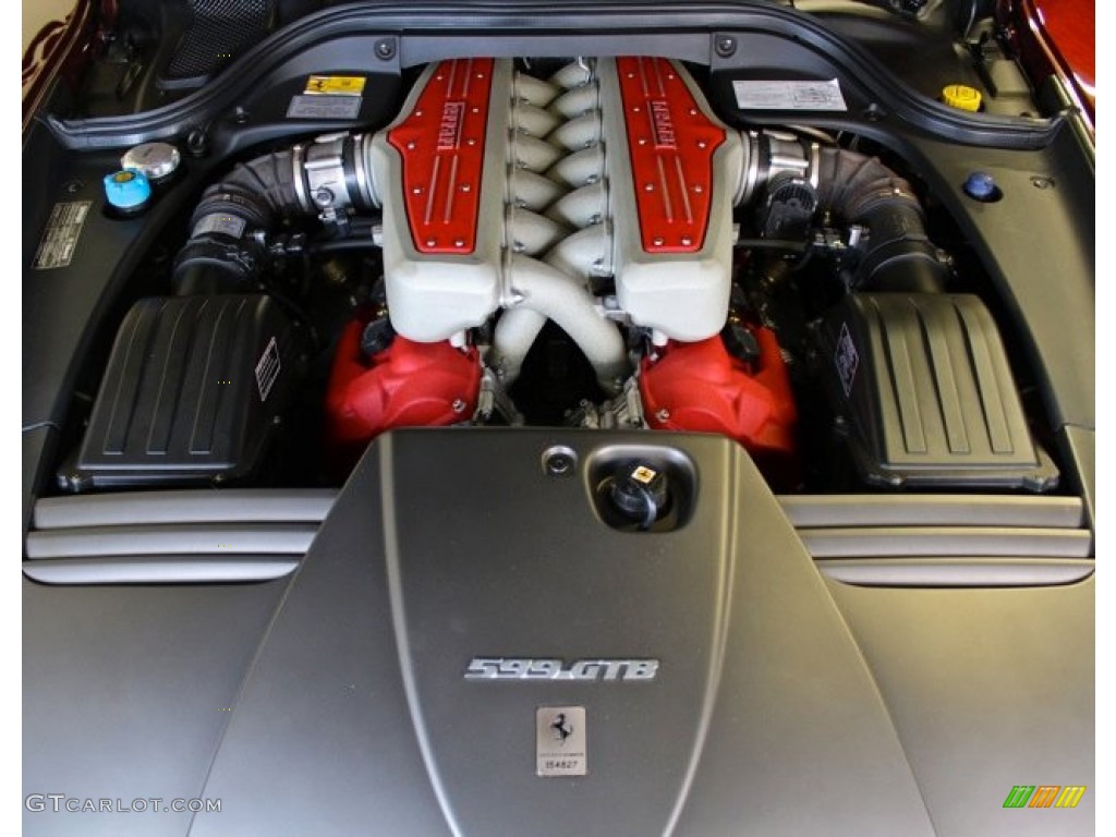 2007 Ferrari 599 GTB Fiorano F1 6.0 Liter DOHC 48-Valve VVT V12 Engine Photo #81044367