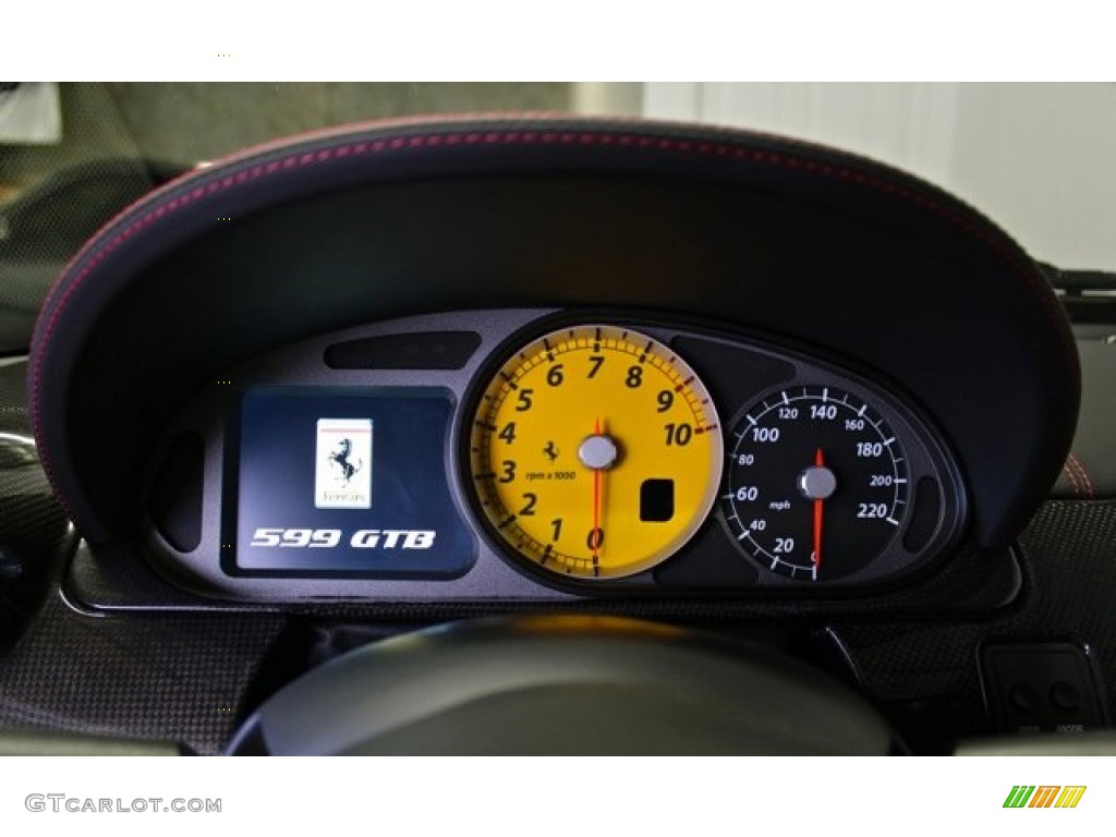 2007 Ferrari 599 GTB Fiorano F1 Gauges Photo #81044631